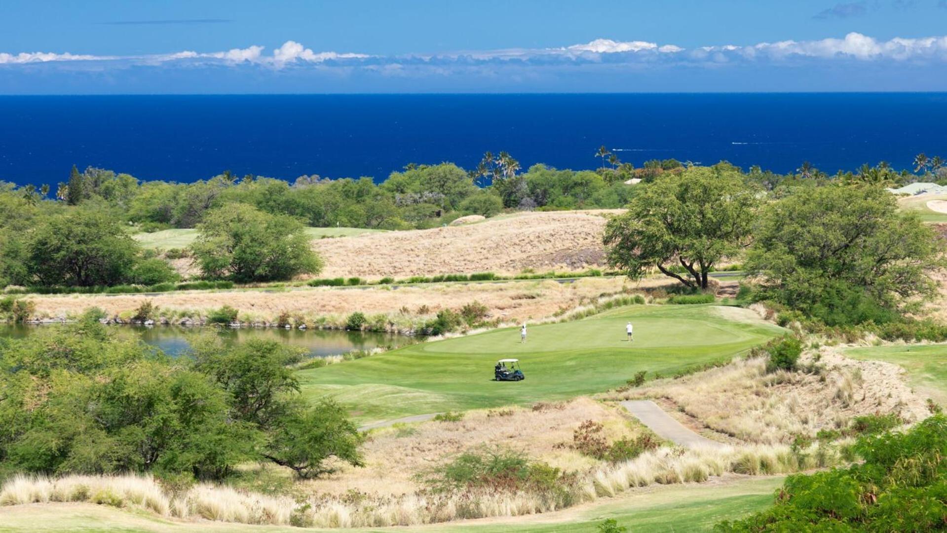 Majestic Ocean Majestic Mauna Kea Condo With Golf And Ocean Views Hapuna Beach Exterior photo